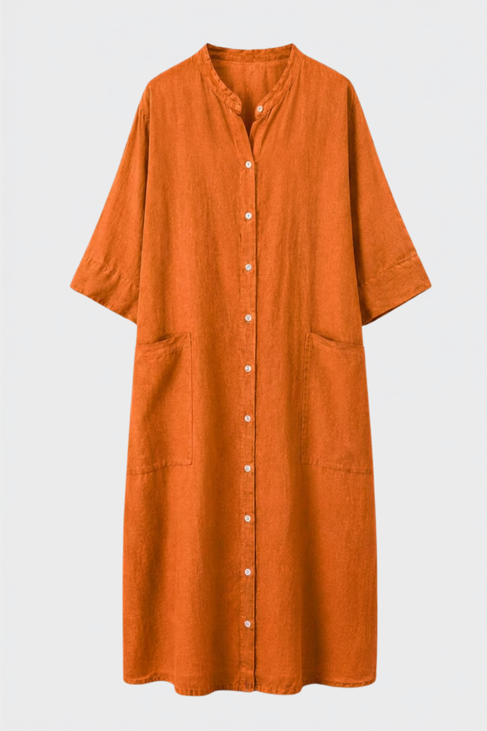 Damen Hemdblusenkleid | Knopfleiste