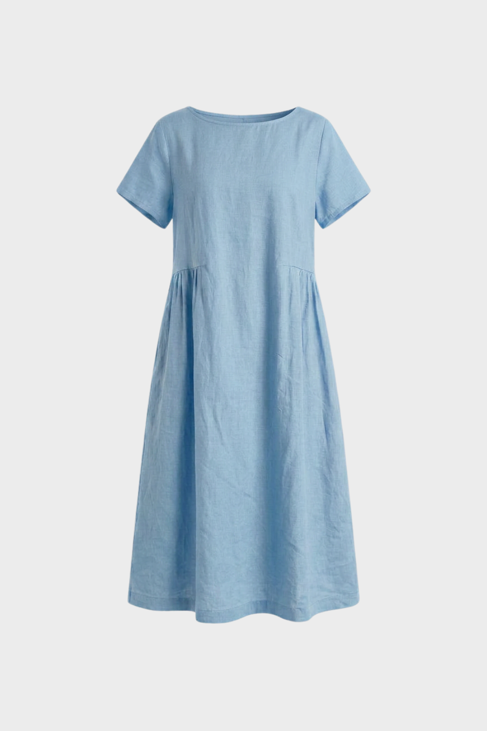 Damen Leinen Kaftankleid | Maxi