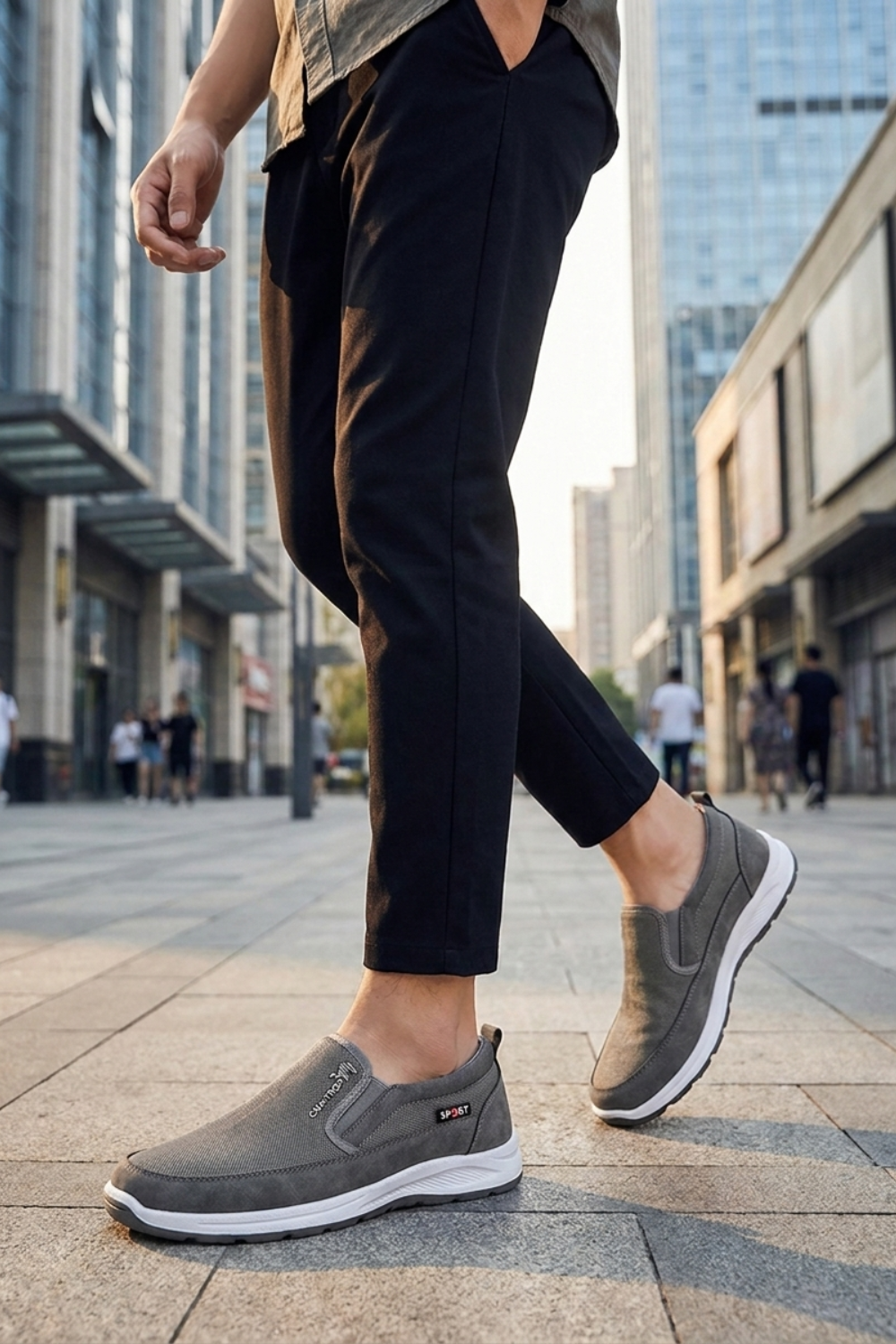 Herren Slip-On Sneaker | Freizeitschuhe