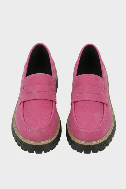 Damen Loafer mit Profilsohle