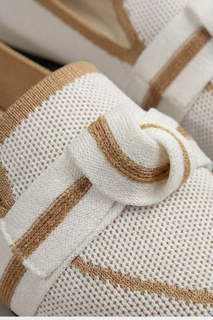 Damen Spitze Loafer | Strick