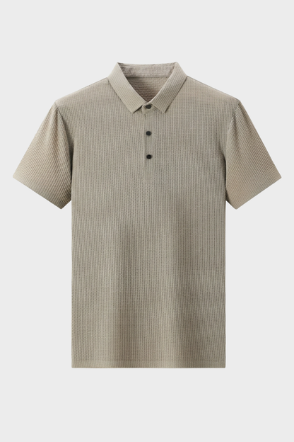 Poloshirt Herren Kurzarm mit Knopfleiste