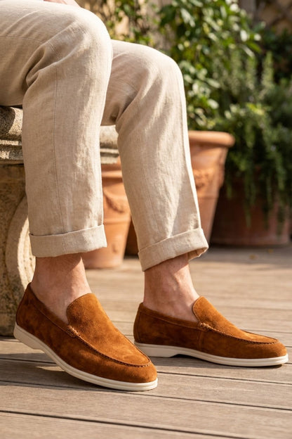 Herren Schlupfschuhe Wildleder | Bequem