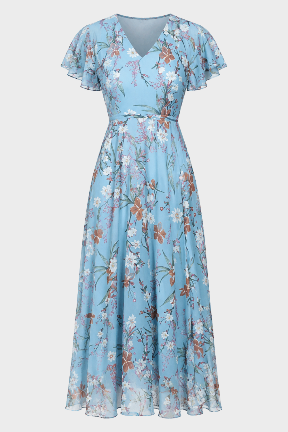 Damen Hochzeitsgast Kleid | Floral
