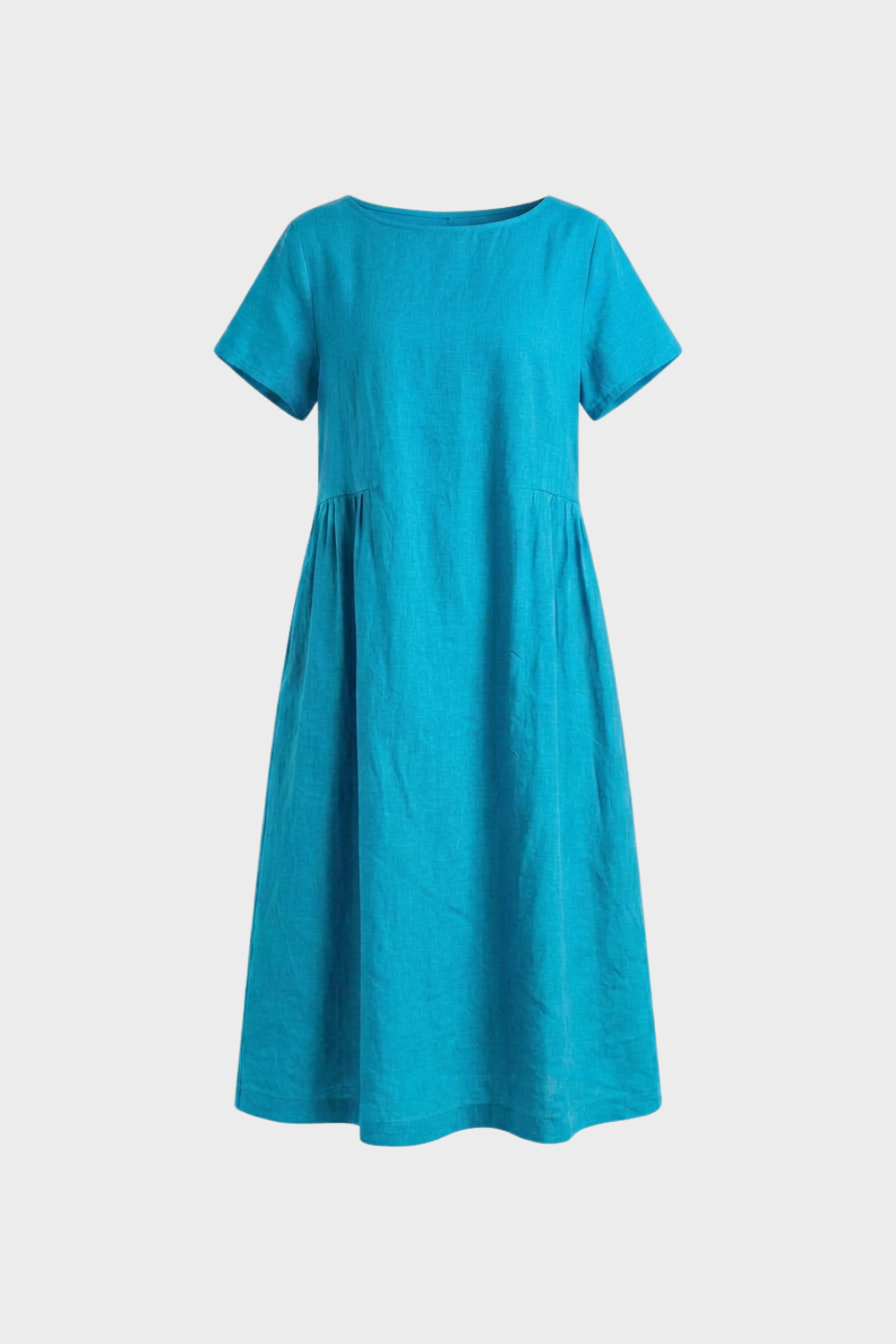 Damen Leinen Kaftankleid | Maxi