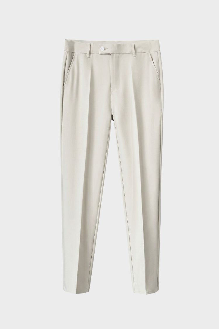 Anzughose Herren Stoffhose Slim Fit