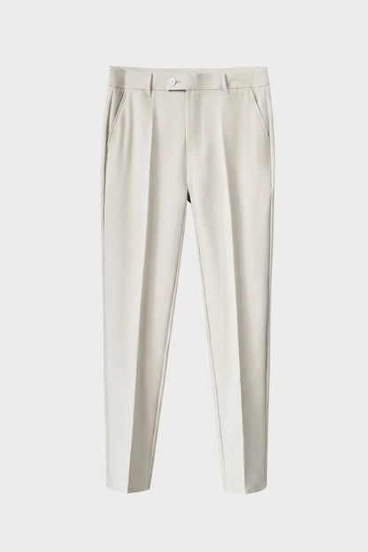 Anzughose Herren Stoffhose Slim Fit