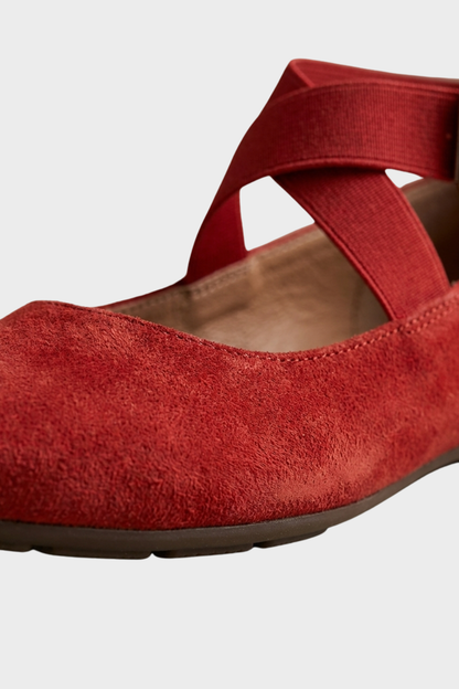 Damen Ballerinas | Kreuzriemen