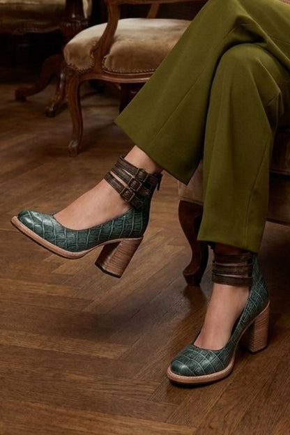 Damen Riemchen-Pumps | Mehrfachriemen