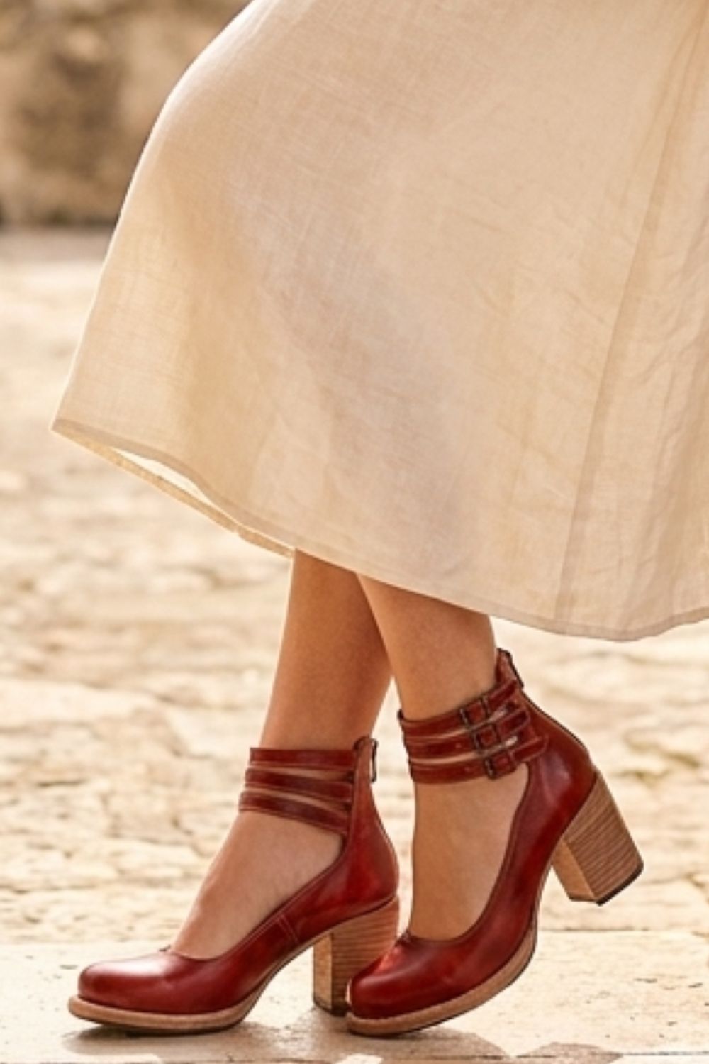 Damen Riemchen-Pumps | Mehrfachriemen