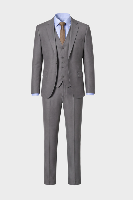 Herren Anzug 3-Teilig | Weste Slim