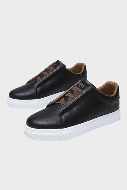 Herren Slip-On Sneaker | Klares Low-Top-Design