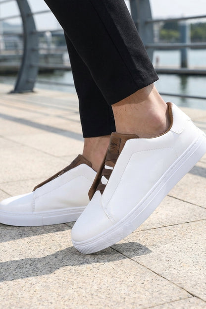 Herren Slip-On Sneaker | Klares Low-Top-Design
