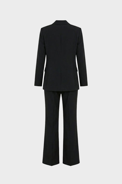 Hosenanzug Damen Zweiteiler mit Blazer und Schlaghose