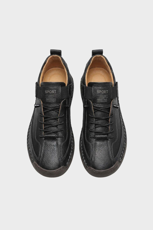 Sneaker Damen mit Klettverschluss und Schnürung