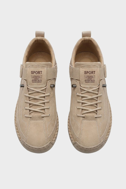 Sneaker Damen mit Klettverschluss und Schnürung