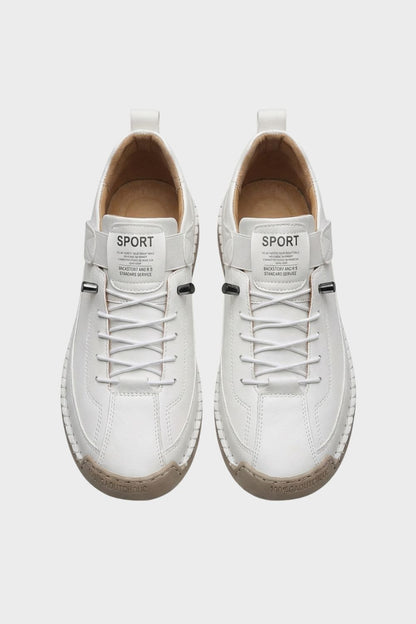 Sneaker Damen mit Klettverschluss und Schnürung