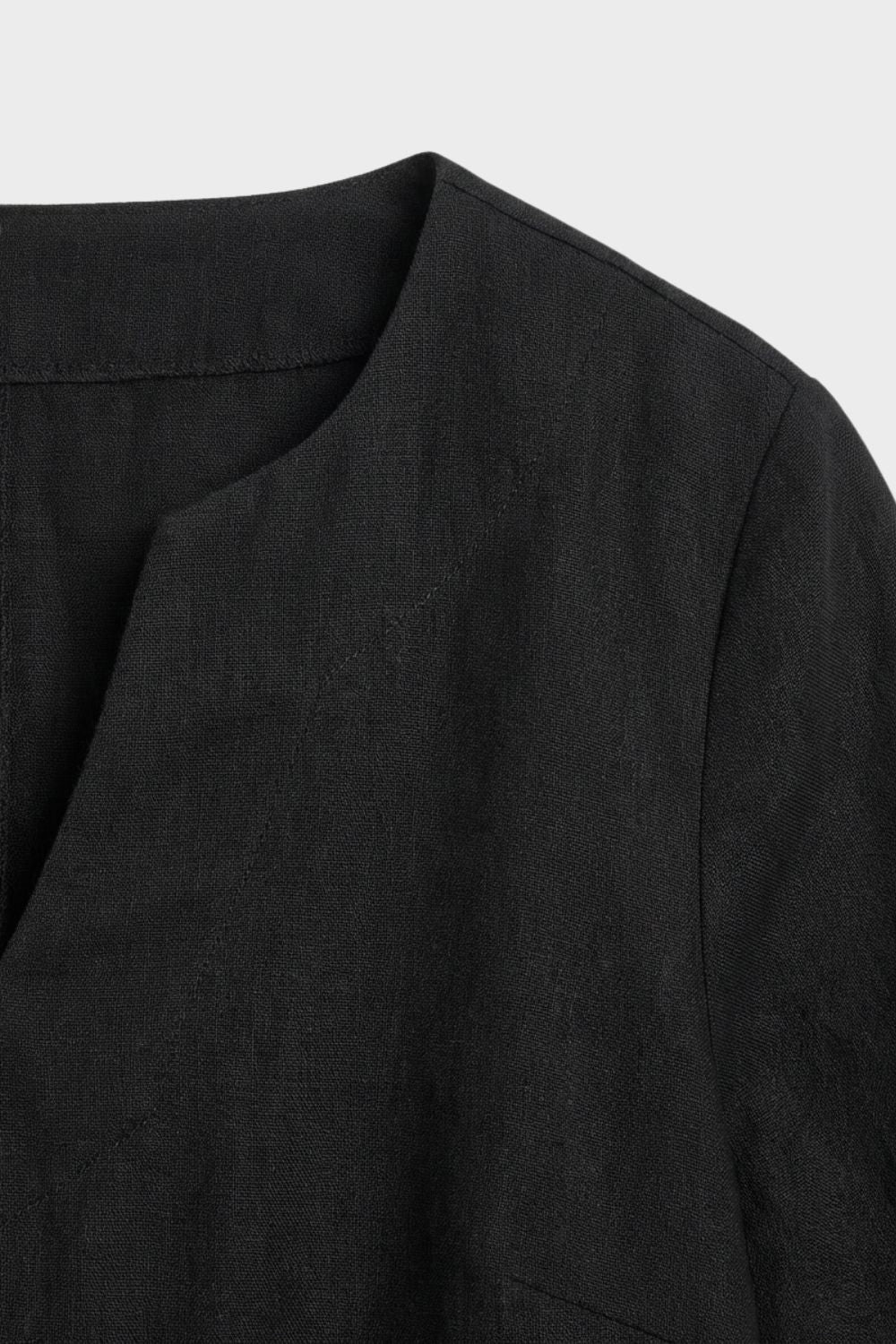Kleid Damen Kurzarm mit V-Ausschnitt