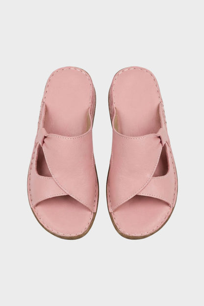 Sandalen Damen Pantoletten mit Kreuzriemen