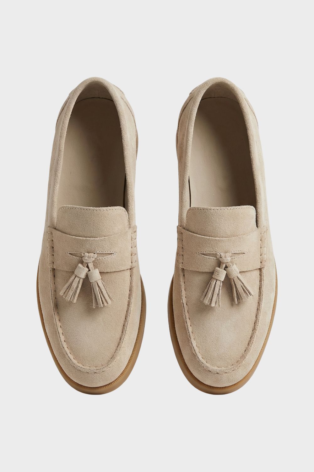 Herren Loafer mit Quaste Slip On Mokassins