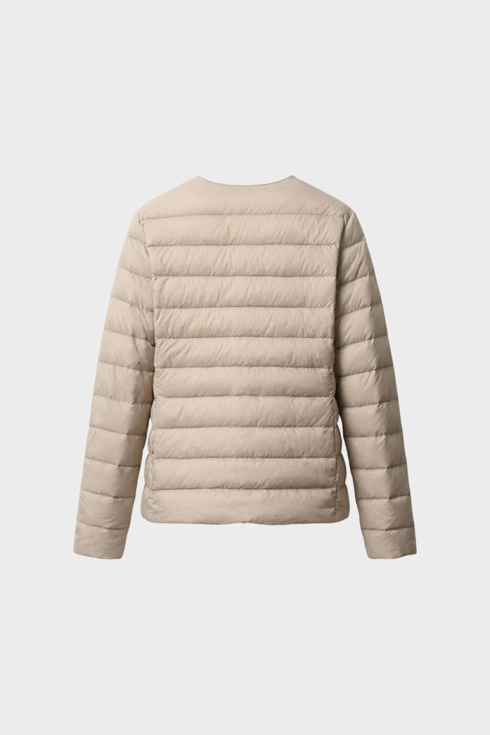 Steppjacke Damen Leichtjacke mit Druckknöpfen