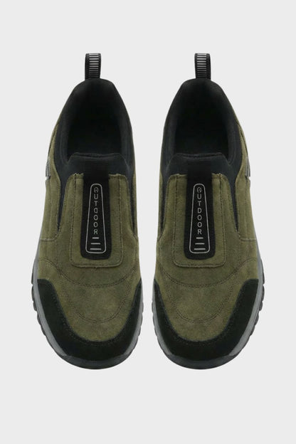 Sneaker Herren Slip On mit Profilsohle