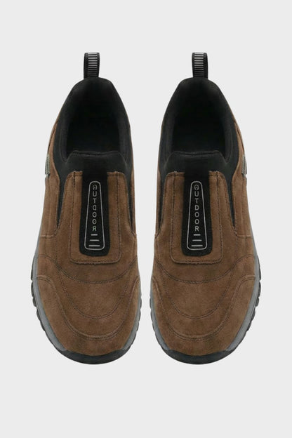 Sneaker Herren Slip On mit Profilsohle