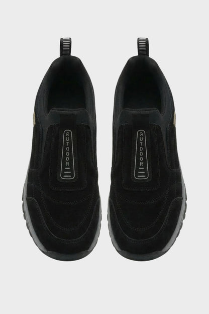 Sneaker Herren Slip On mit Profilsohle