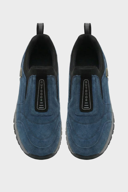 Sneaker Herren Slip On mit Profilsohle
