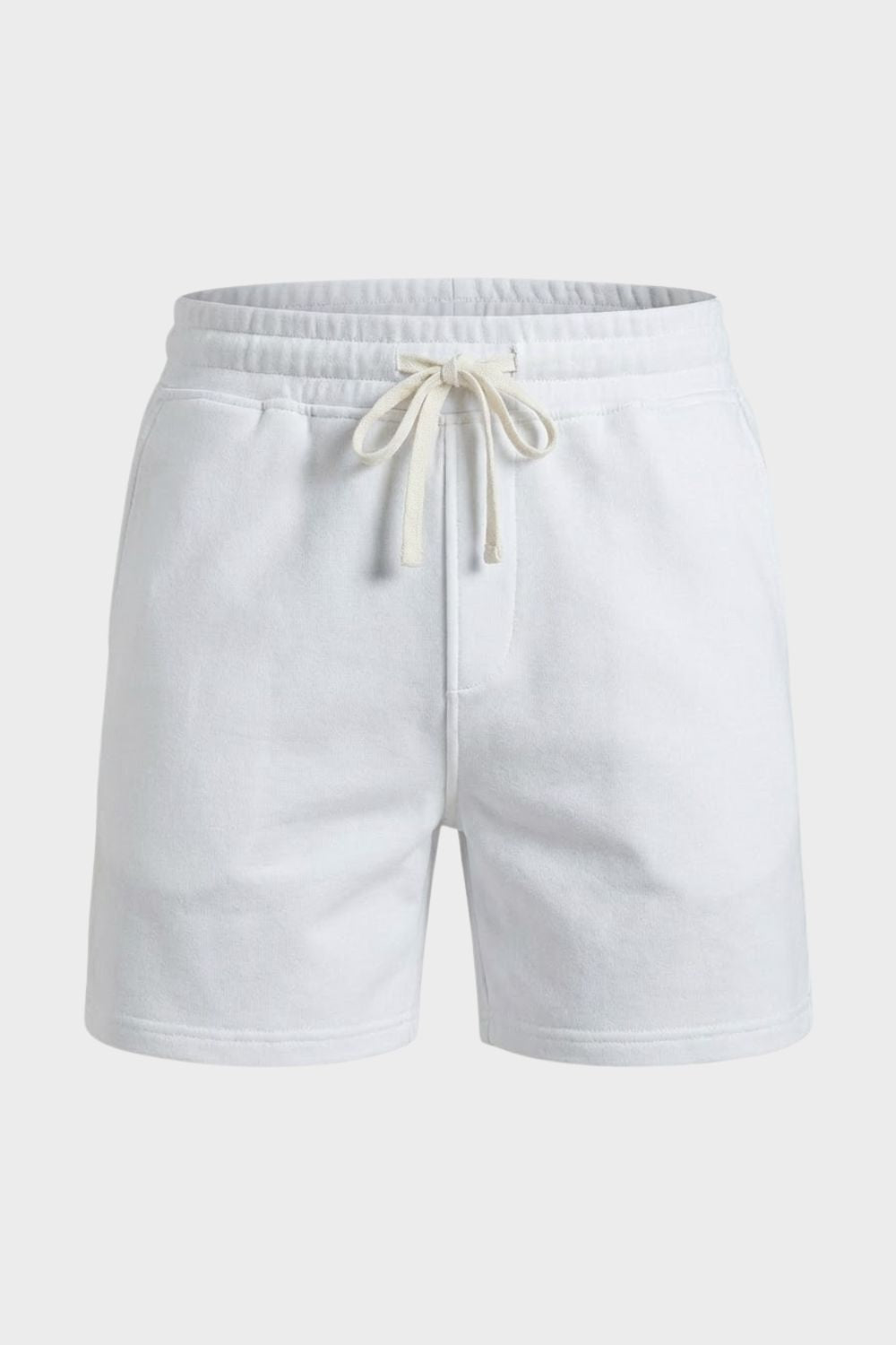 Herren Jogging Shorts mit elastischem Bund und Kordelzug
