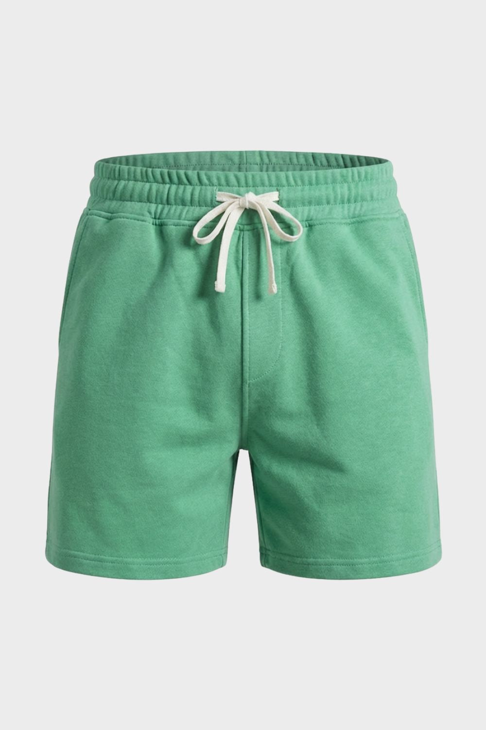 Herren Jogging Shorts mit elastischem Bund und Kordelzug