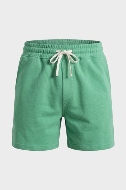 Herren Jogging Shorts mit elastischem Bund und Kordelzug
