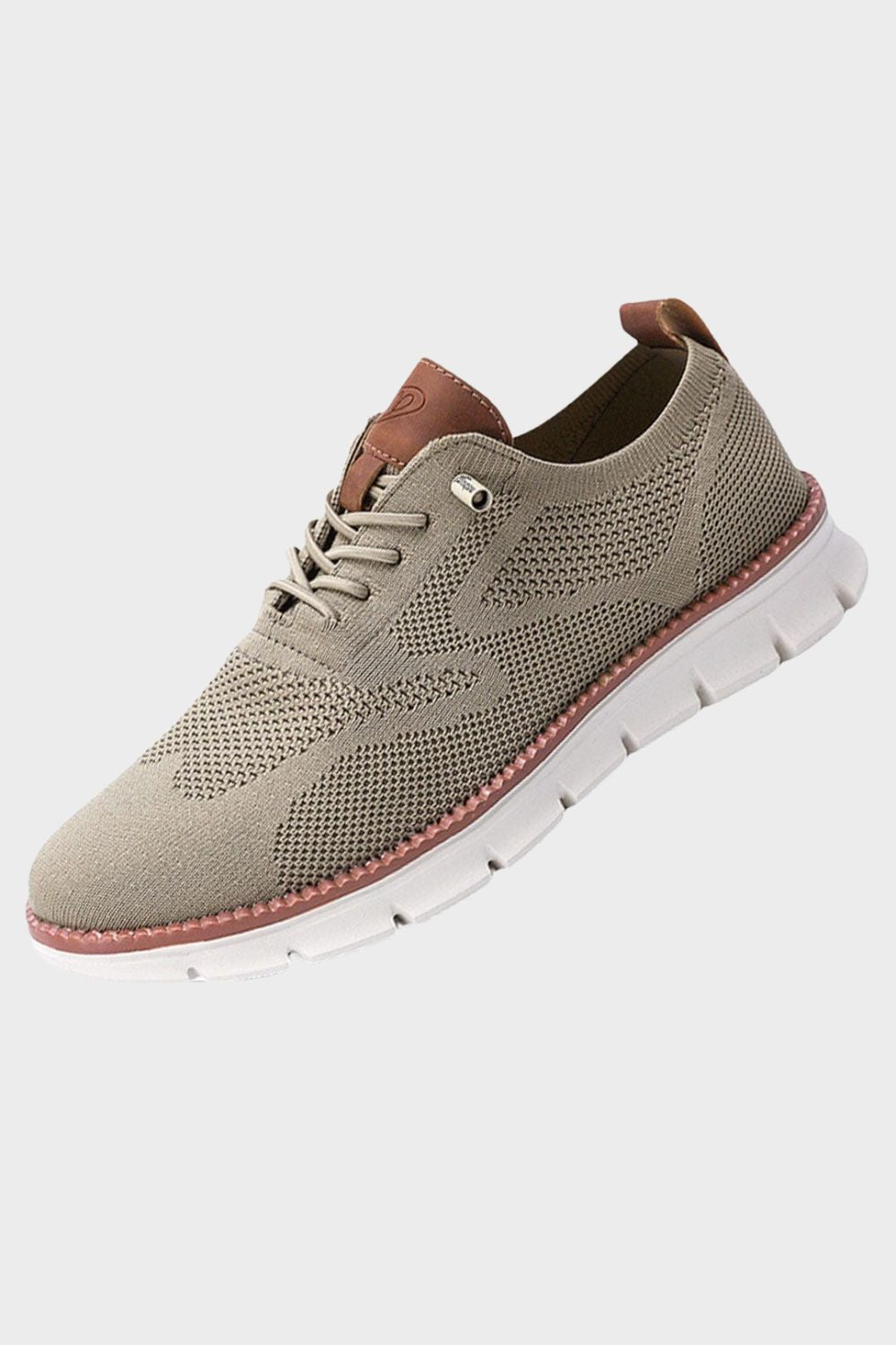 Sneaker Herren mit Schnürung und Strickoptik