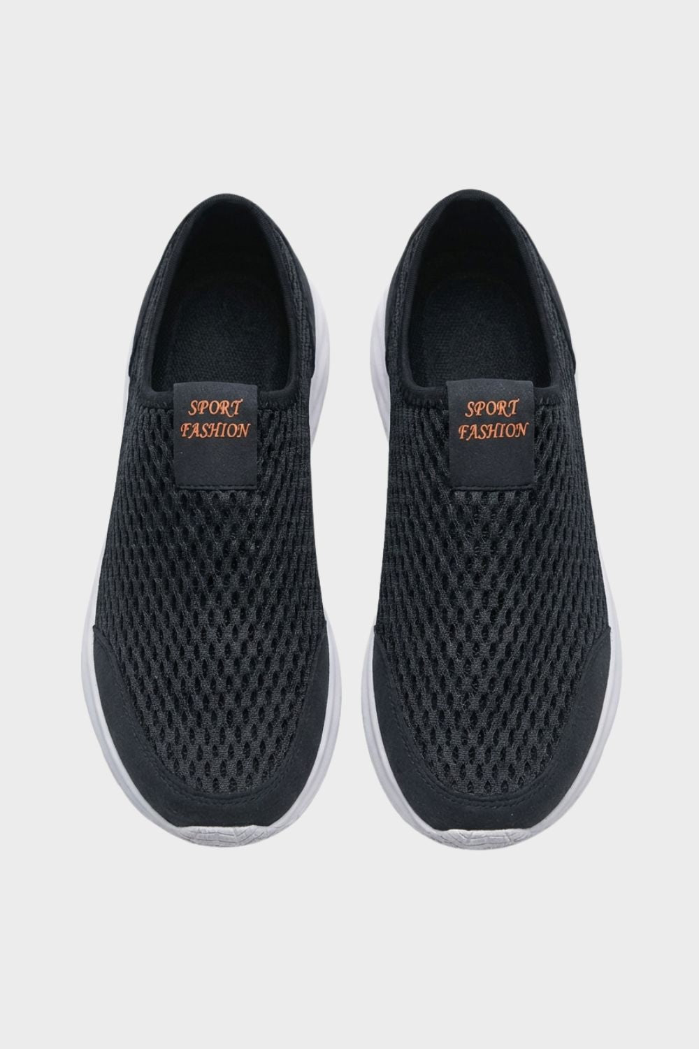 Sneaker Herren Slipper mit Mesh und Profilsohle