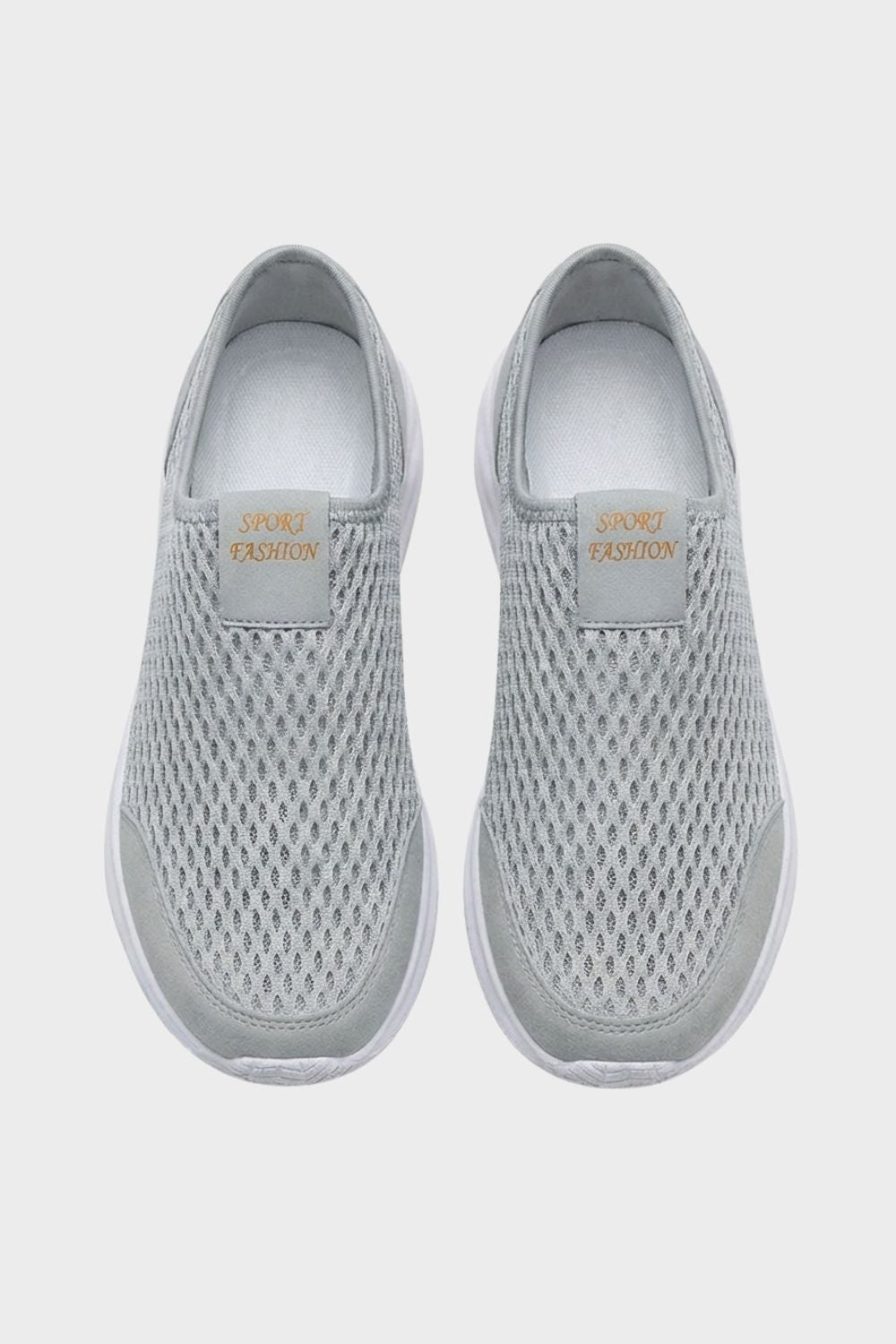 Sneaker Herren Slipper mit Mesh und Profilsohle