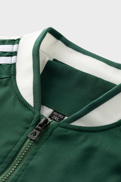 Trainingsjacke Herren mit Reißverschluss und Stehkragen