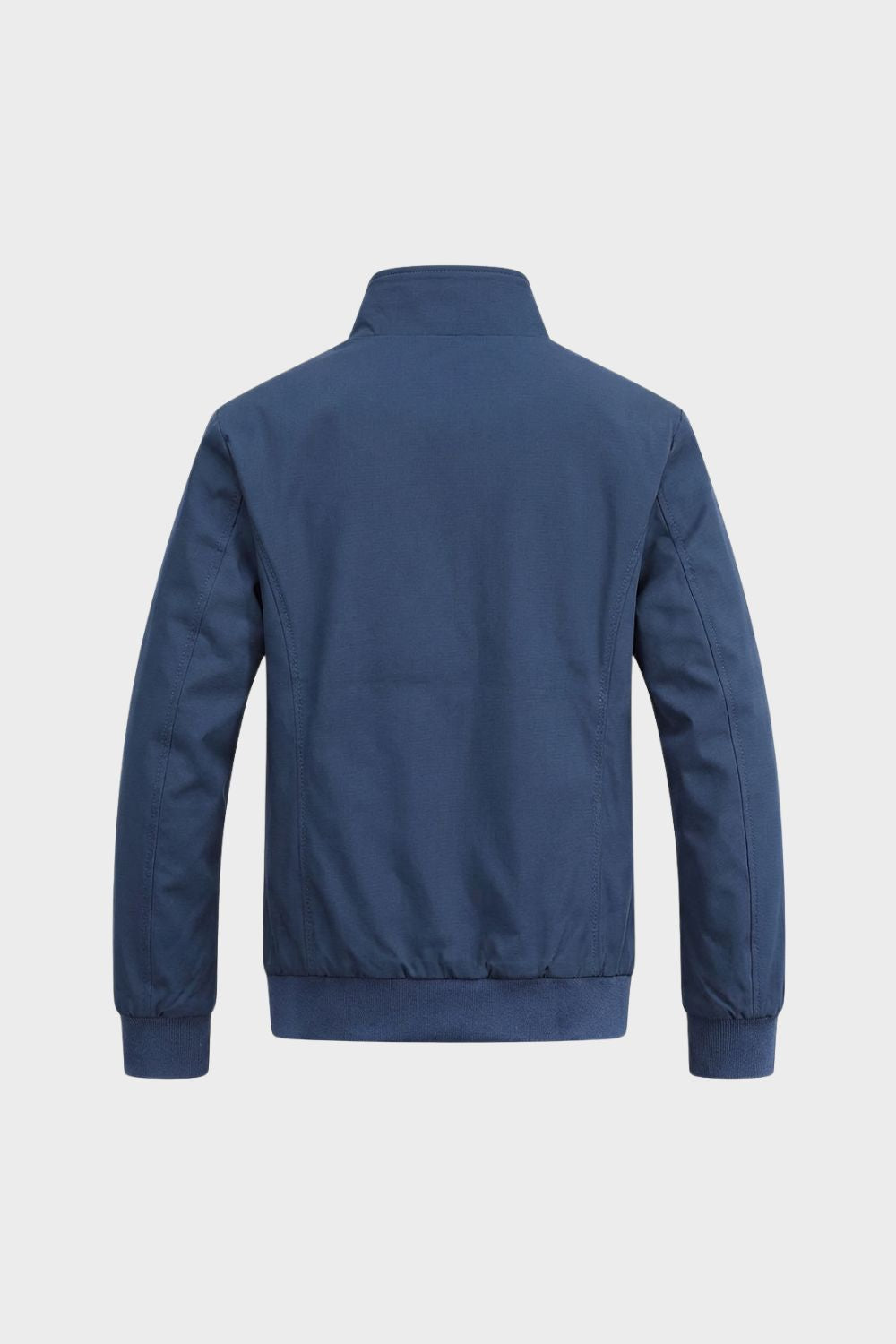 Herren Jacke mit Stehkragen und Reißverschluss