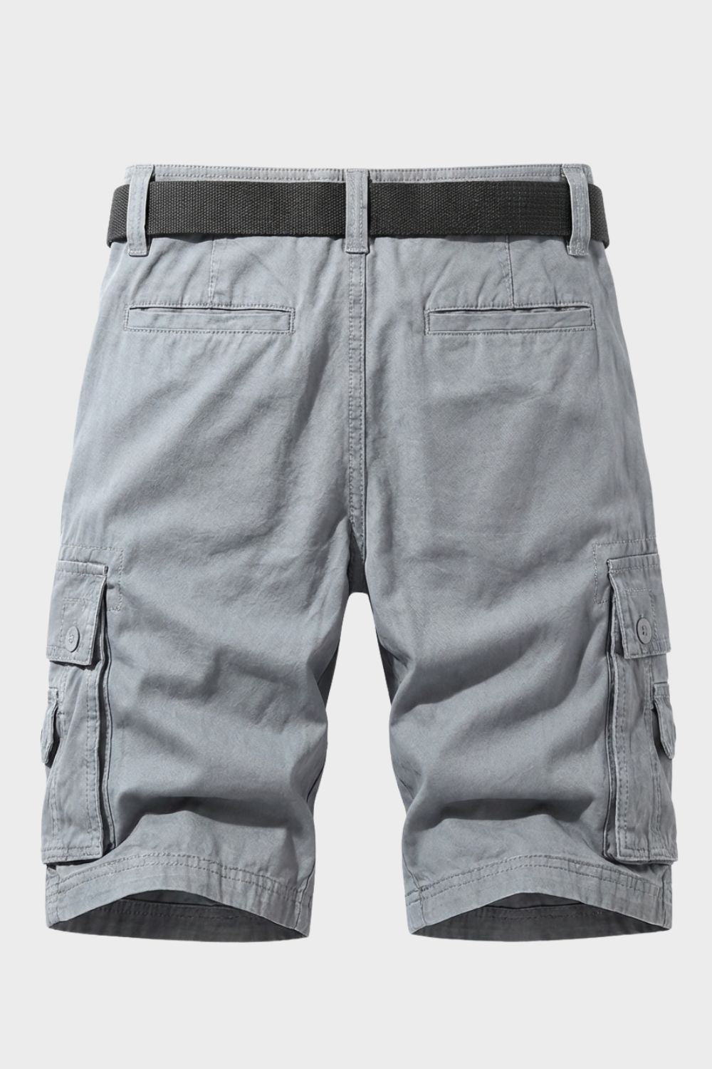 Cargo Shorts Herren kurze Hose mit Taschen und Gürtel