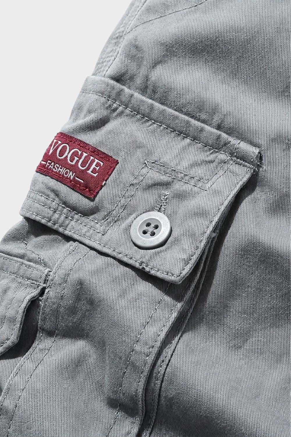 Cargo Shorts Herren kurze Hose mit Taschen und Gürtel