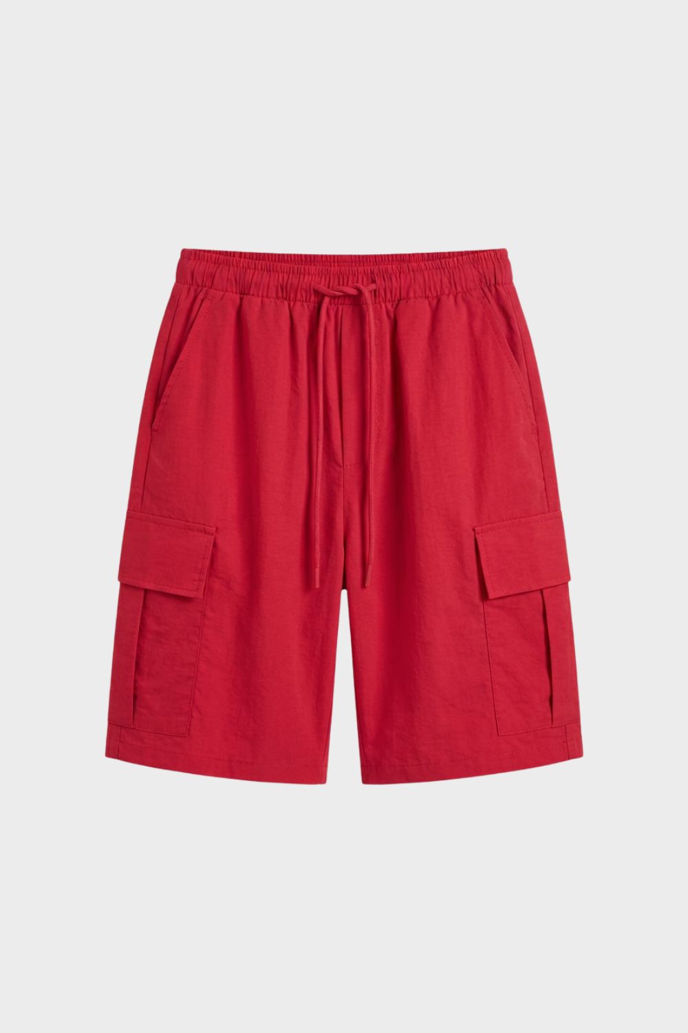Damen Cargo Shorts mit elastischem Bund