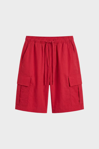 Damen Cargo Shorts mit elastischem Bund