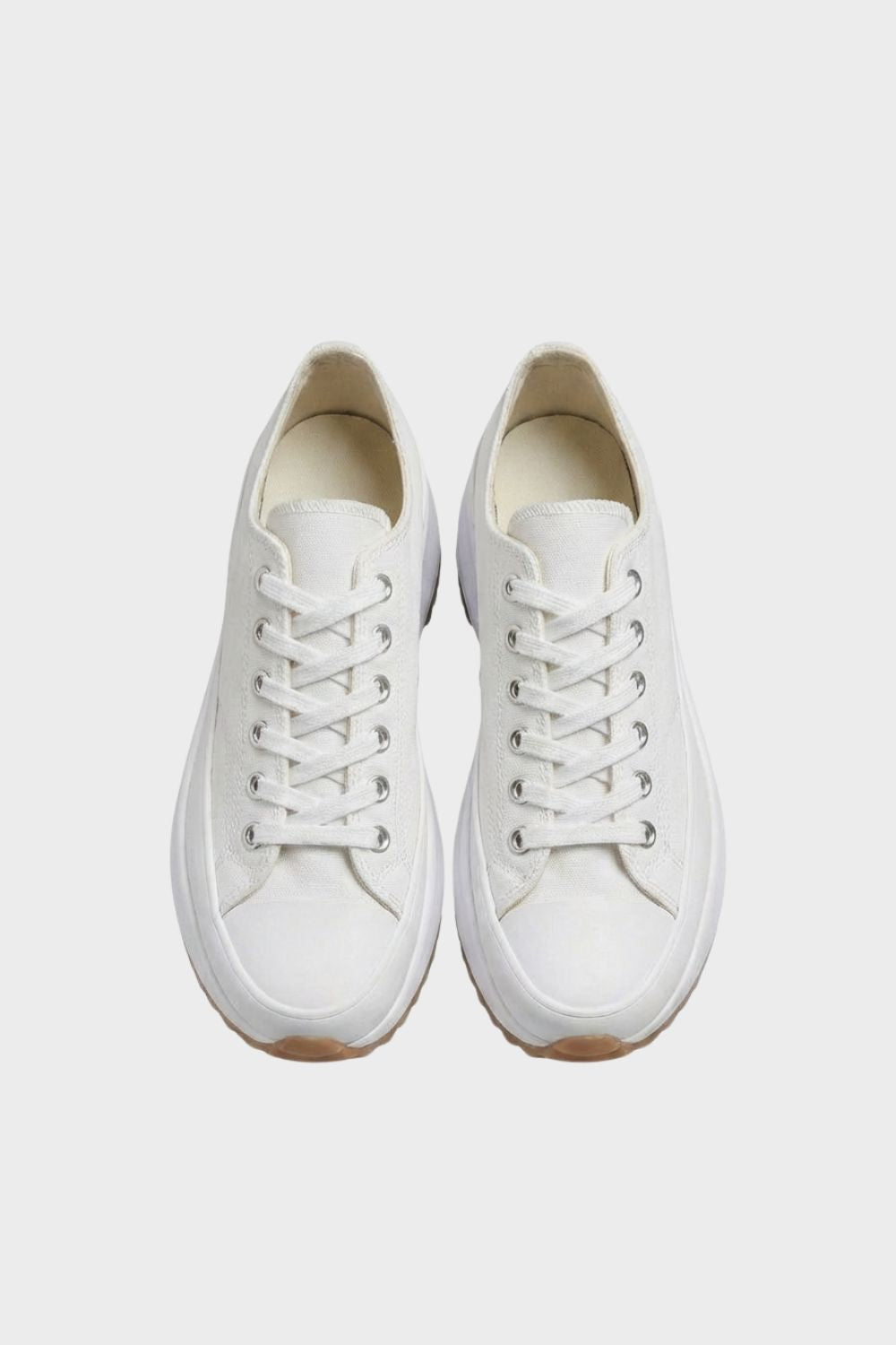 Sneaker Damen Turnschuhe Low mit Schnürung und Gummikappe