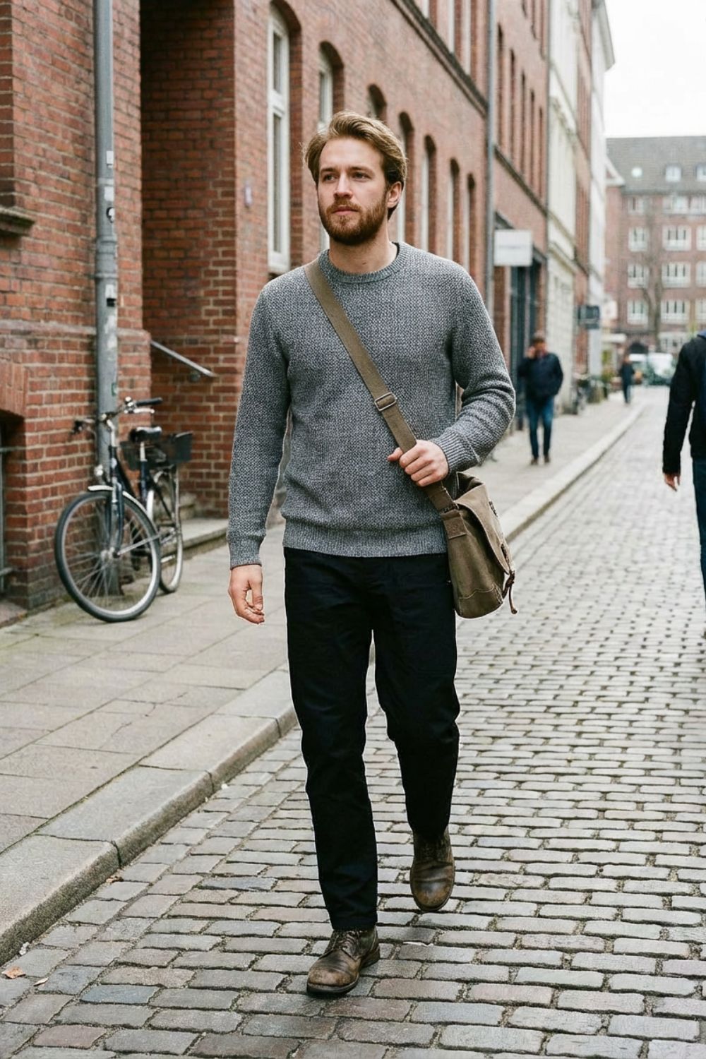 Herren Hose Slim Fit mit Seitentaschen