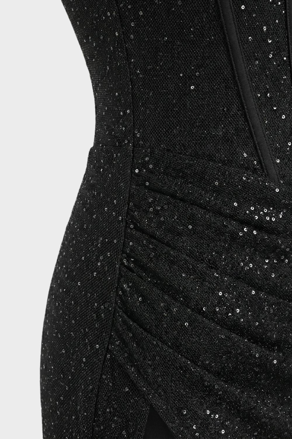 Damen Abendkleid lang mit Spaghettiträgern