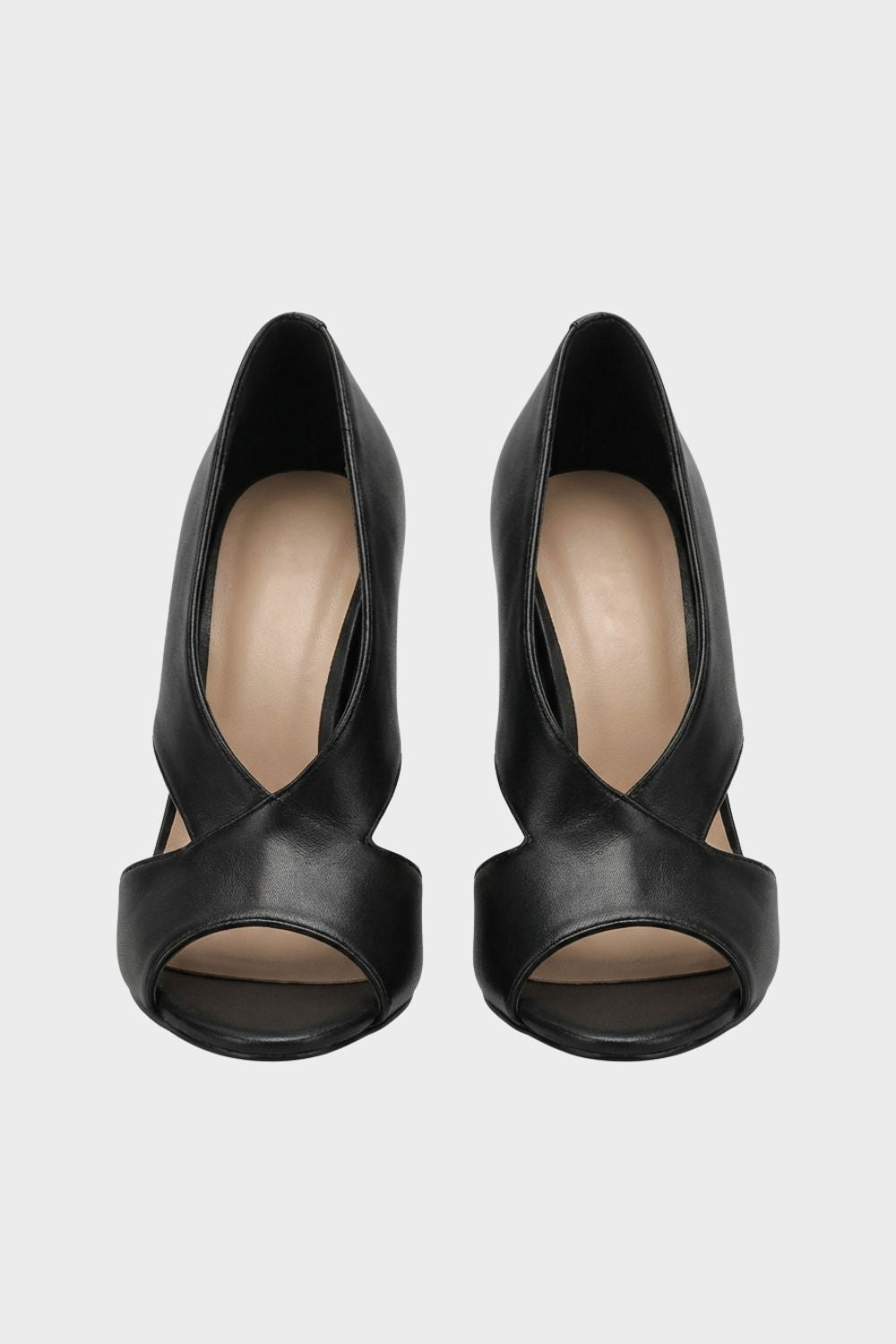 Damen Peeptoe Pumps mit Stiletto Absatz