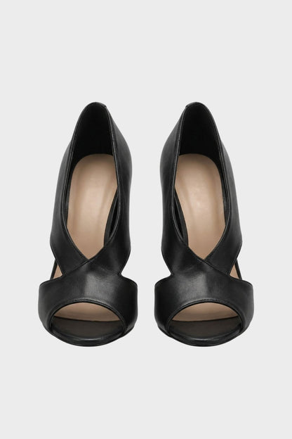 Damen Peeptoe Pumps mit Stiletto Absatz