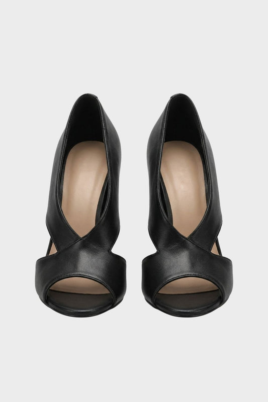 Damen Peeptoe Pumps mit Stiletto Absatz