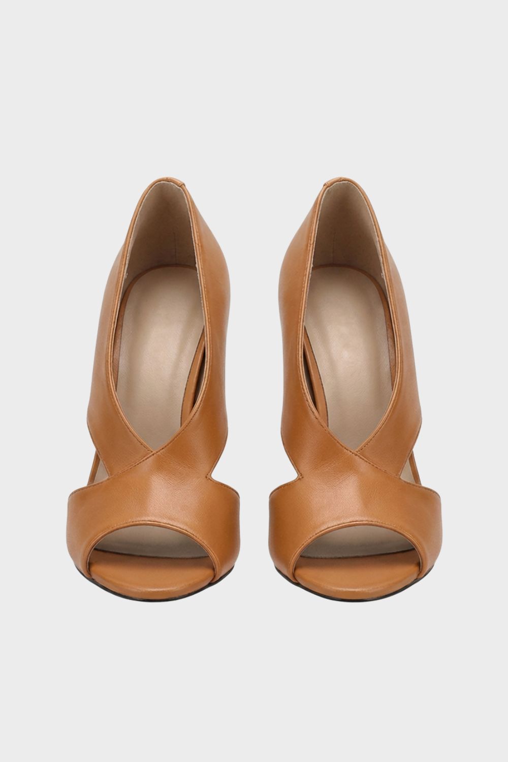 Damen Peeptoe Pumps mit Stiletto Absatz