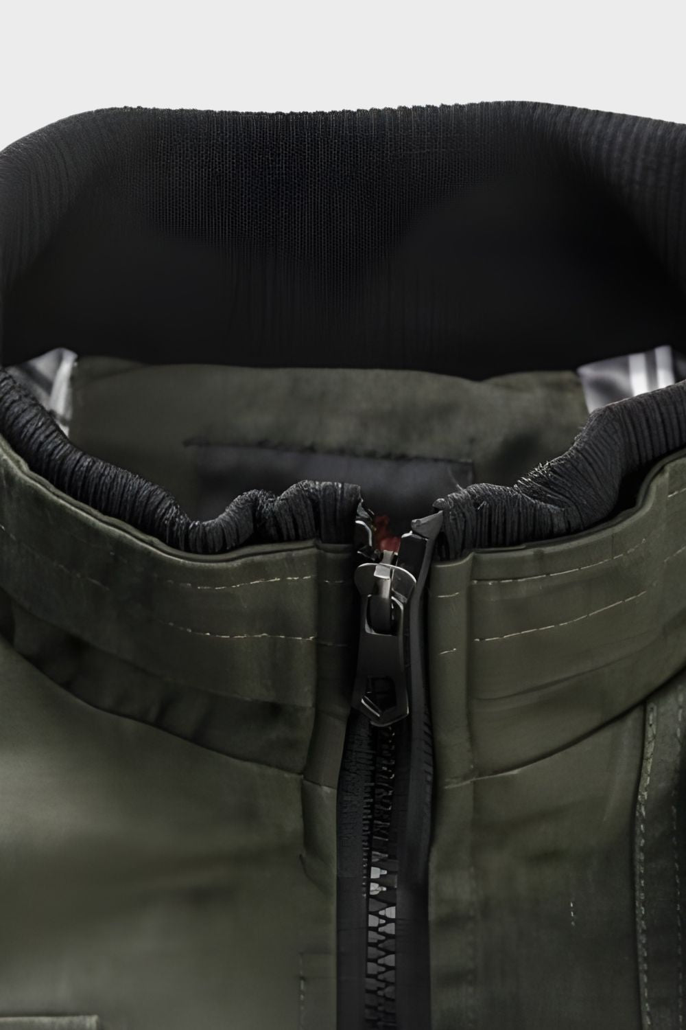 Herren Jacke mit Reißverschluss und Stehkragen