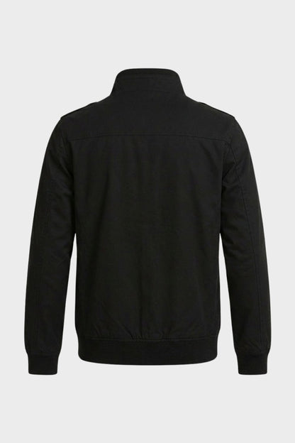 Jacke Herren mit Reißverschluss und Stehkragen